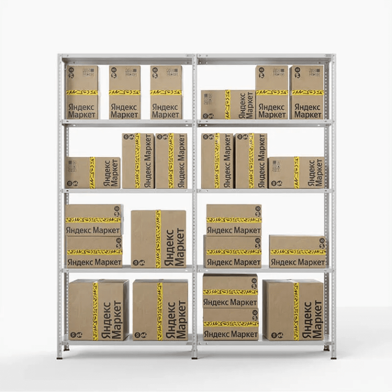 Стеллаж ПВЗ Яндекс Маркет 2000х2000х400 5 полок купить в Ростове-на-Дону