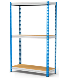 Стеллаж металлический МКФ 2000х1820х610 3 полки Стеллаж металлический МКФ 2000х1820х610 3 полки