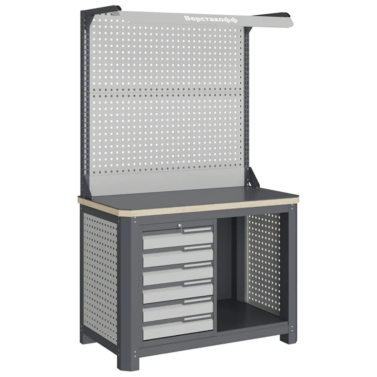 Верстак MCN 1252.S6.1-2F купить в Ростове-на-Дону Верстак MCN 1252.S6.1-2F купить в Ростове-на-Дону