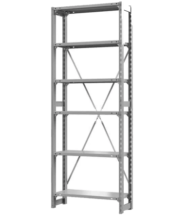 Стеллаж ТСУ 2200x1200x300 6 полок (300 кг, металл) купить в Ростове-на-Дону