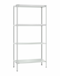 Стеллаж металлический Титан МС-500 3000х1000х600 4 полки Стеллаж металлический Титан МС-500 3000х1000х600 4 полки