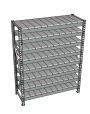 Стеллаж грузовой СГР 3000x1800x600 8 полок (металл) Стеллаж грузовой СГР 3000x1800x600 8 полок (металл)