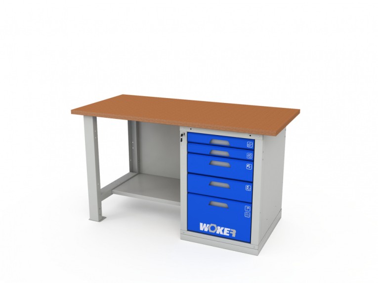 Верстак однотумбовый WOKER PRO 1005.1500 купить в Ростове-на-Дону