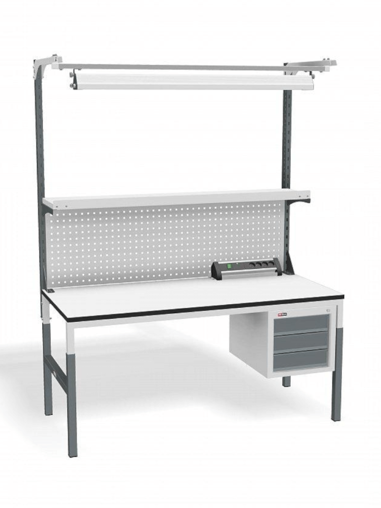 Стол монтажный ДиКом СР-М-150-05 ESD Пластик купить в Ростове-на-Дону