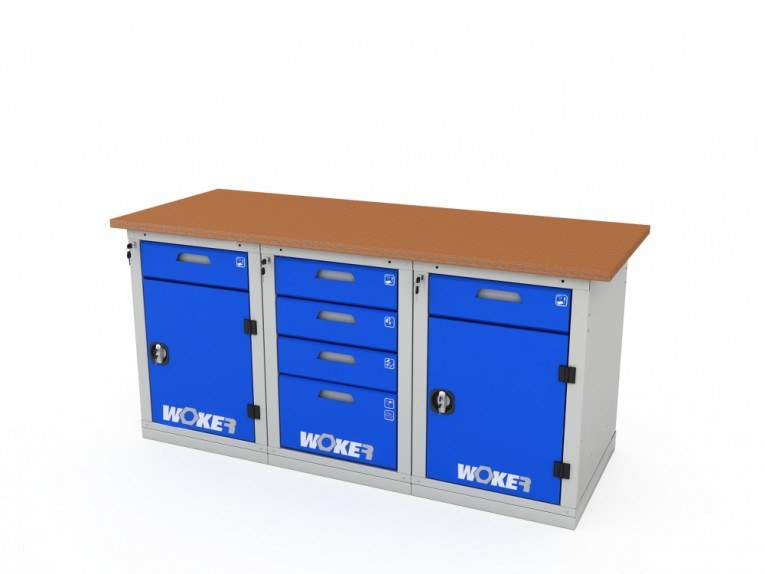 Верстак трехтумбовый WOKER PRO 3242.1800 купить в Ростове-на-Дону Верстак трехтумбовый WOKER PRO 3242.1800 купить в Ростове-на-Дону