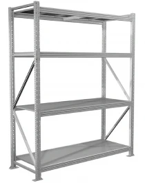 Стеллаж MS Profi 2500х1800х400 4 полки Стеллаж MS Profi 2500х1800х400 4 полки