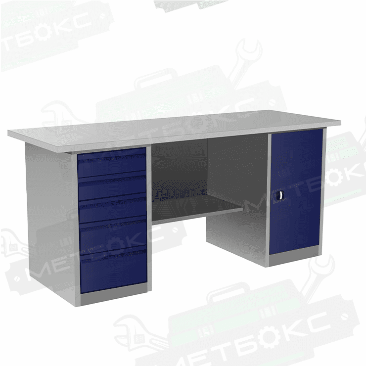 Верстак с тумбой и драйвером ВП-4/1,6 купить в Ростове-на-Дону Верстак с тумбой и драйвером ВП-4/1,6 купить в Ростове-на-Дону