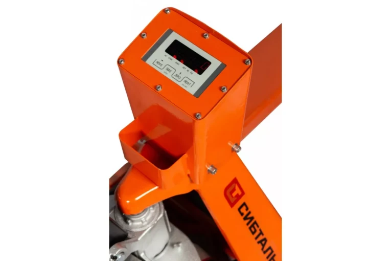 Гидравлическая тележка (рокла) ACR-ES c весами, 2,5 т, Вилы: 1150 Х 550, СибТаль, полиуретановые колеса купить в Ростове-на-Дону